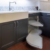 Musterk&uuml;che 7 Modell "Camara" schwarz-wei&szlig; mit Eckschrank "Le Mane"
VERKAUFT